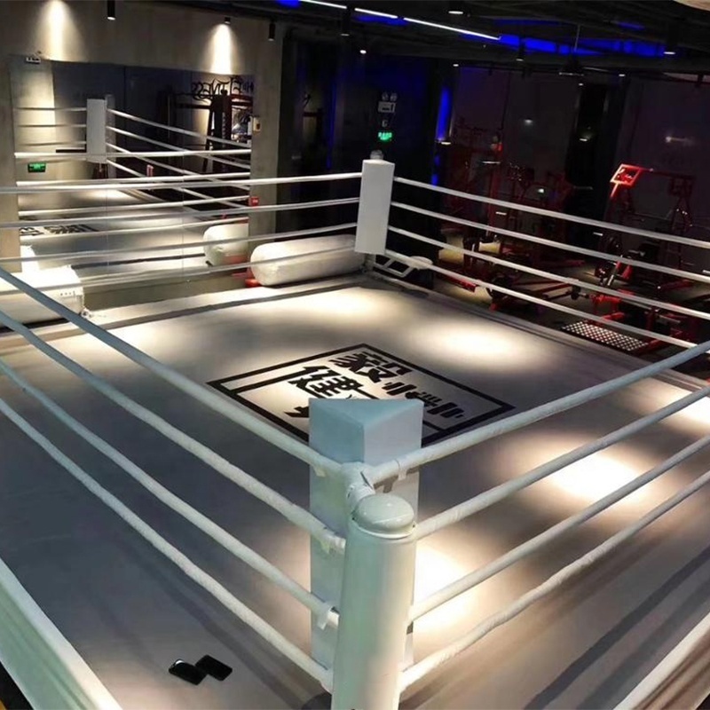 Aj AIBA Approved Martial Arts Championship 4*4M Professional 20 Ft Fighting Price Portable International Foldable Boxing Ring