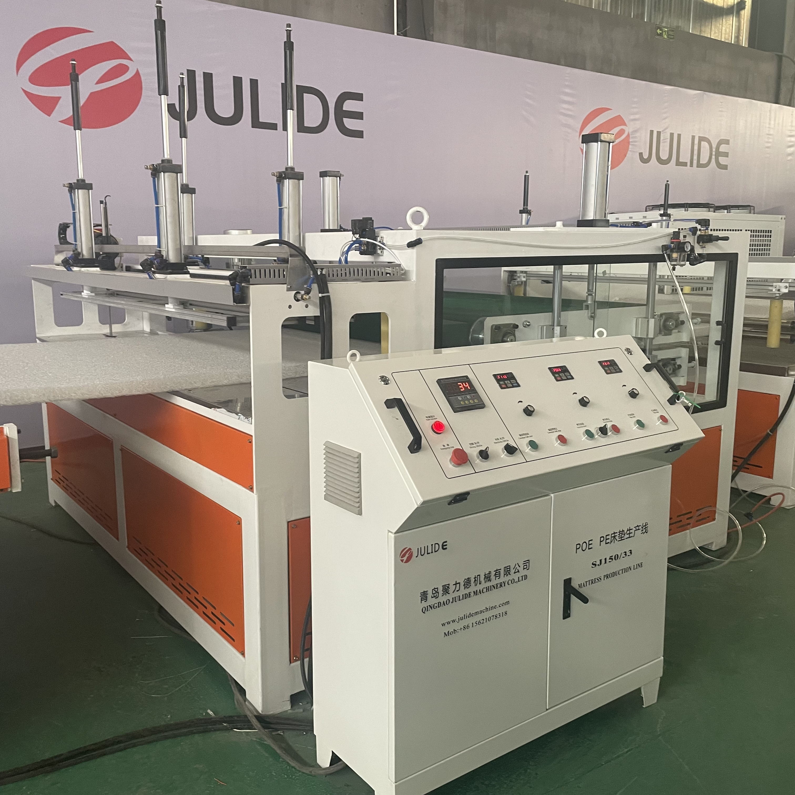 JLD TPU POE PE coil mattress machine for bed mattress/machine plastic/extruder machine plastic