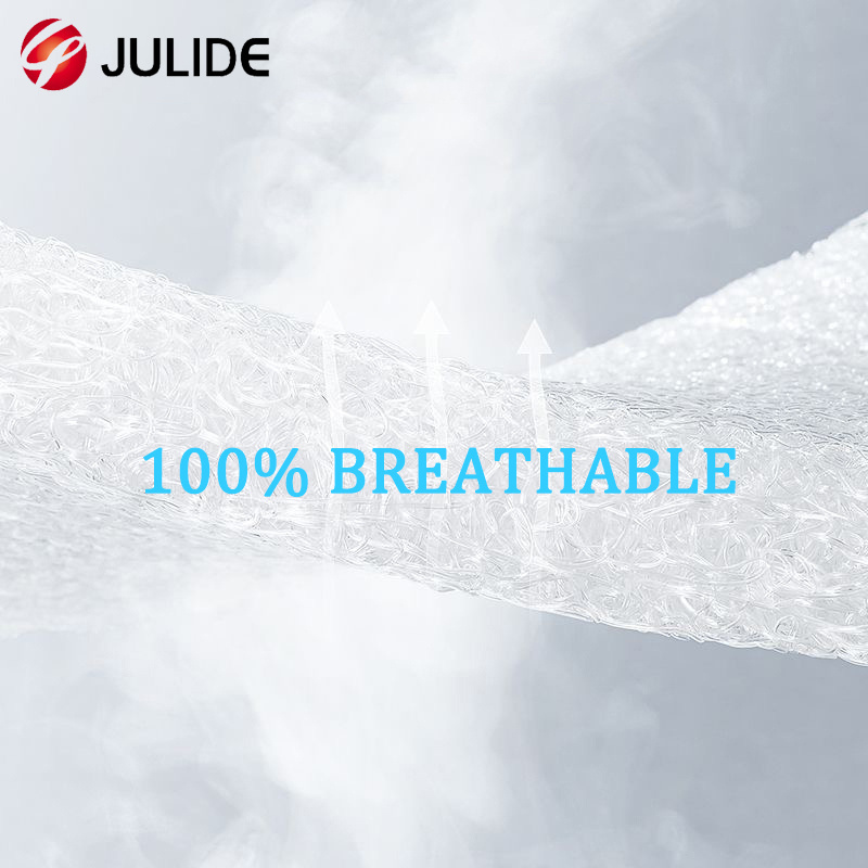 breathable washable 4D POE mattress foam replacement polymer air fiber filling core hot sale customized bed mattress