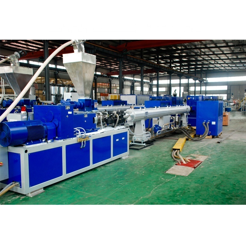 Wholesale Price Custom Diameter Plastic PVC UPVC CPVC Pipe Making Extruder Manufacturing Machinery for Small Business