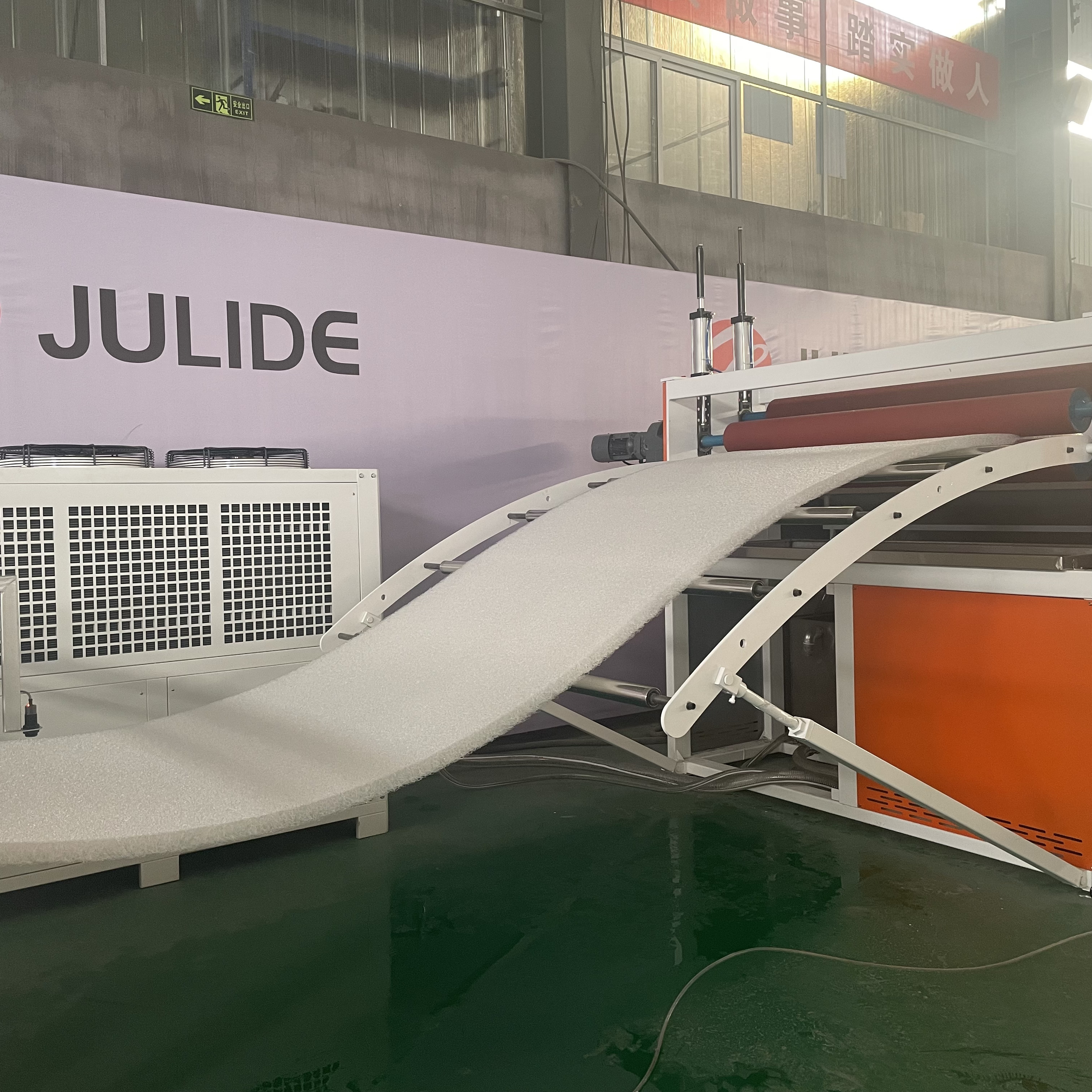 JLD TPU POE PE coil mattress machine for bed mattress/machine plastic/extruder machine plastic