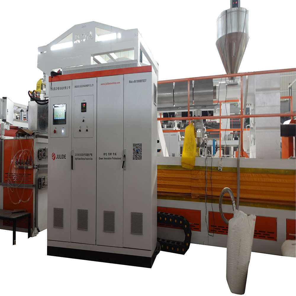 New TPE/Tpo Plastic Car Floor Foot Mat Heat Forming Extruder Machine Rubber Processing Machinery Product Line Plastic Machine