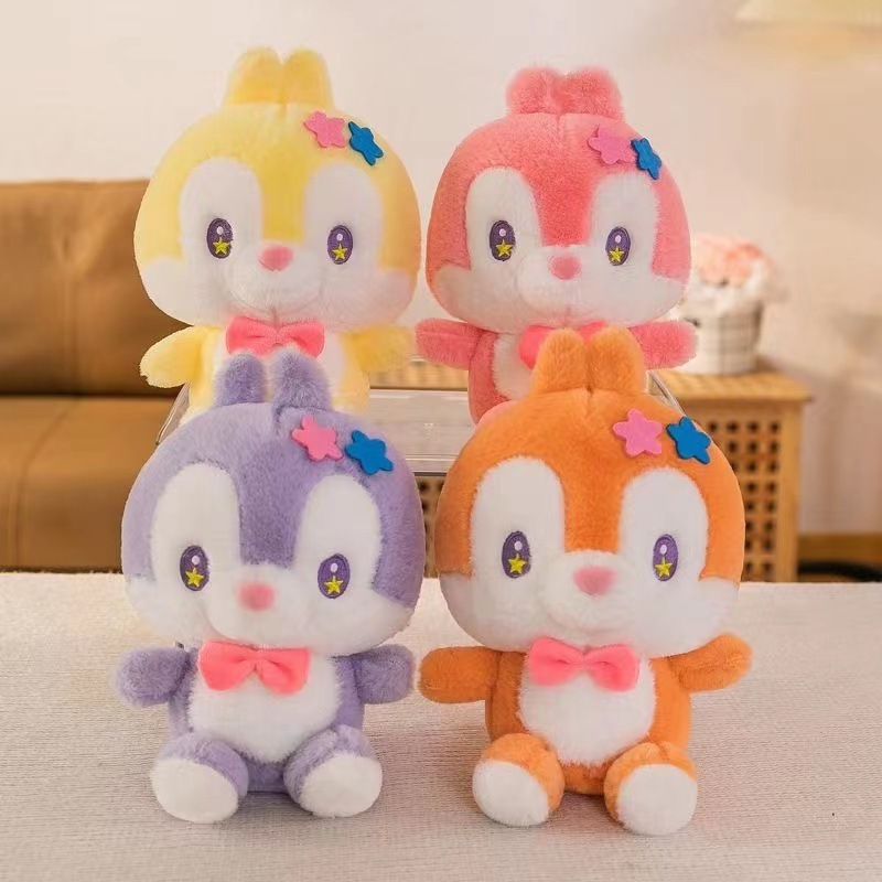 Wholesale Multi Colors Super Soft Cute Claw Machine Plush Stuffed Animal Toys for Vending Machine Crane Machine