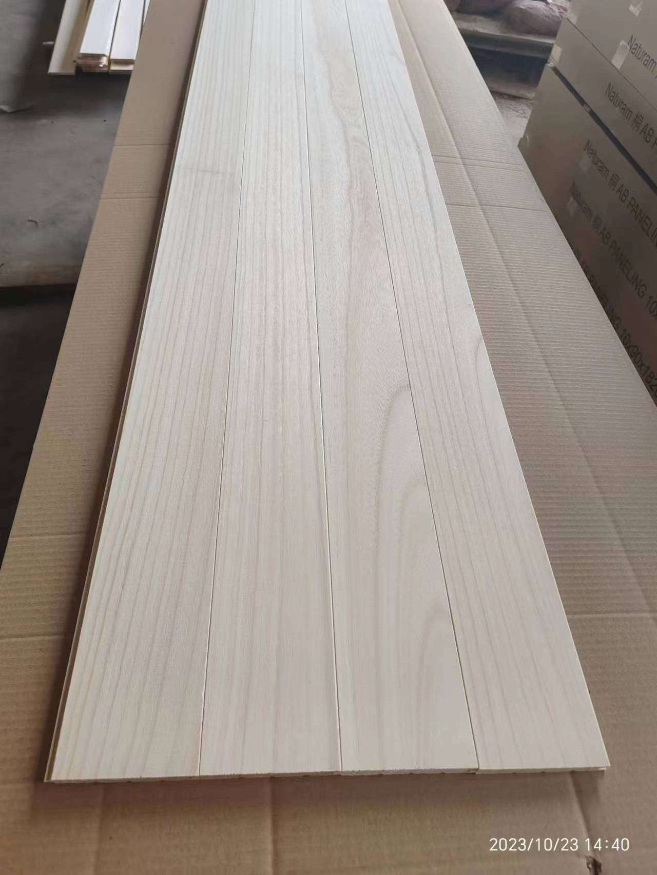 Chinese Solid plantation Paulownia Tongue and Groove board for floor and wall