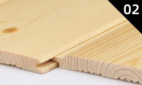 Tongue and groove lumber wall board  high quality pine boards for building decoration