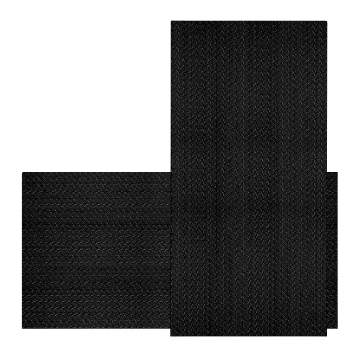 PVC 2x4 ceiling tiles Black Suitable office home shop bar Environmentally friendly fireproof waterproof mildew resistant