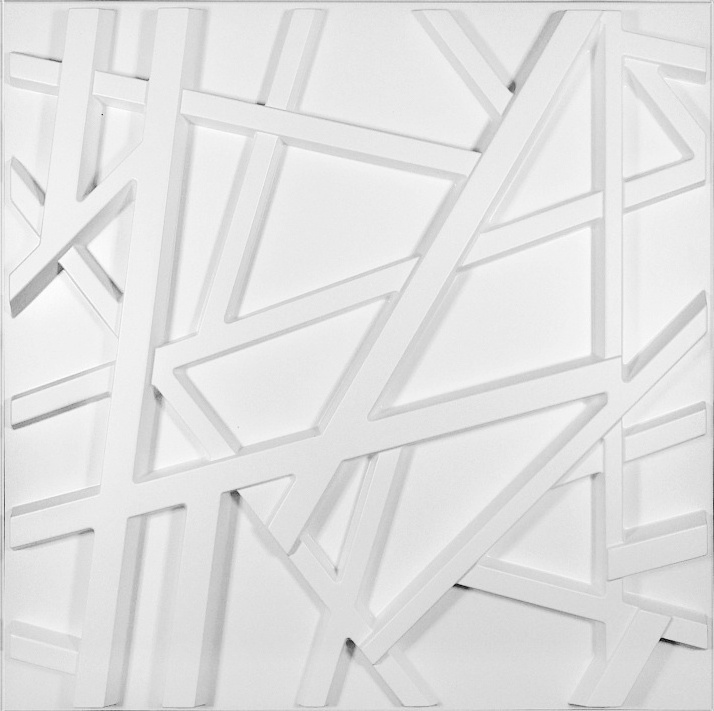 White Black Art 3d White Diamond Design PVC wall panel de pared 3D Textures wall board wallpaper