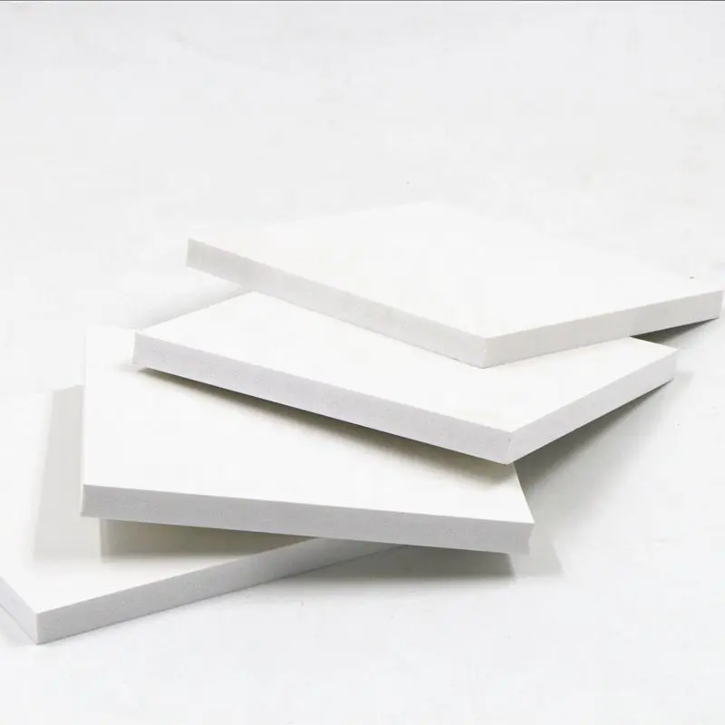 Wholesale interior decoration 5mm pvc rigid foam sheet black and white for construction lightweight pvc free foam sheet