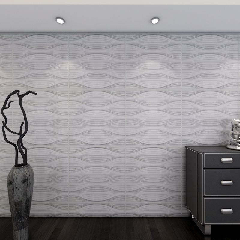 Shiny high quality luxury 3D Panel Wall Panels peel and stick 3d wall panels China Factory