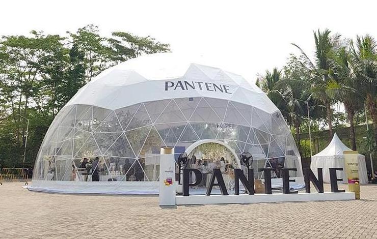 large transparent roof event trade show circus dome tents for sale