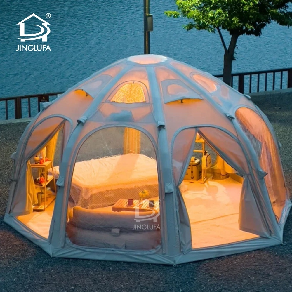 OUTDOORS Octopus Inflatable Camping Tent House 2-8 Person Waterproof Easy Setup Dome Tent