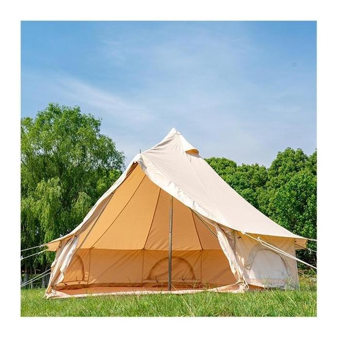 5m Oxford Fabric Bell Tents for Outdoor Glamping