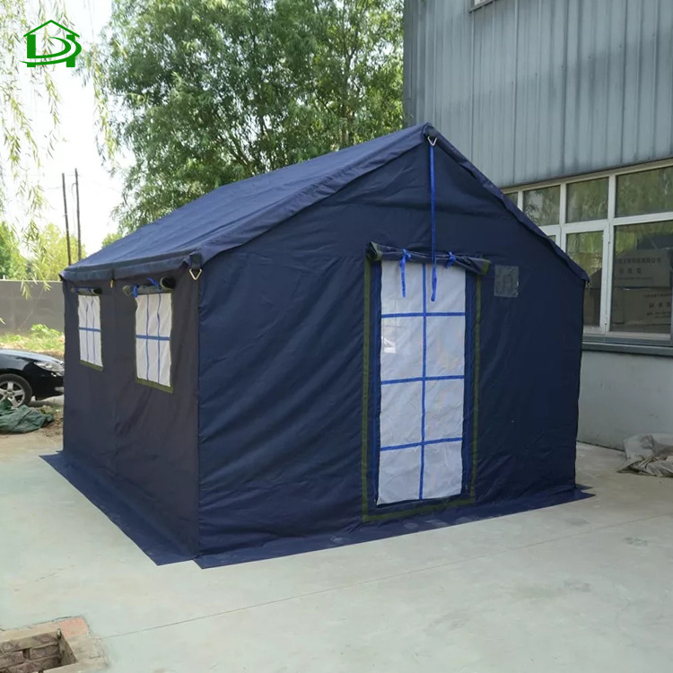 China Earthquake Sale Canvas Disaster Relief Tent