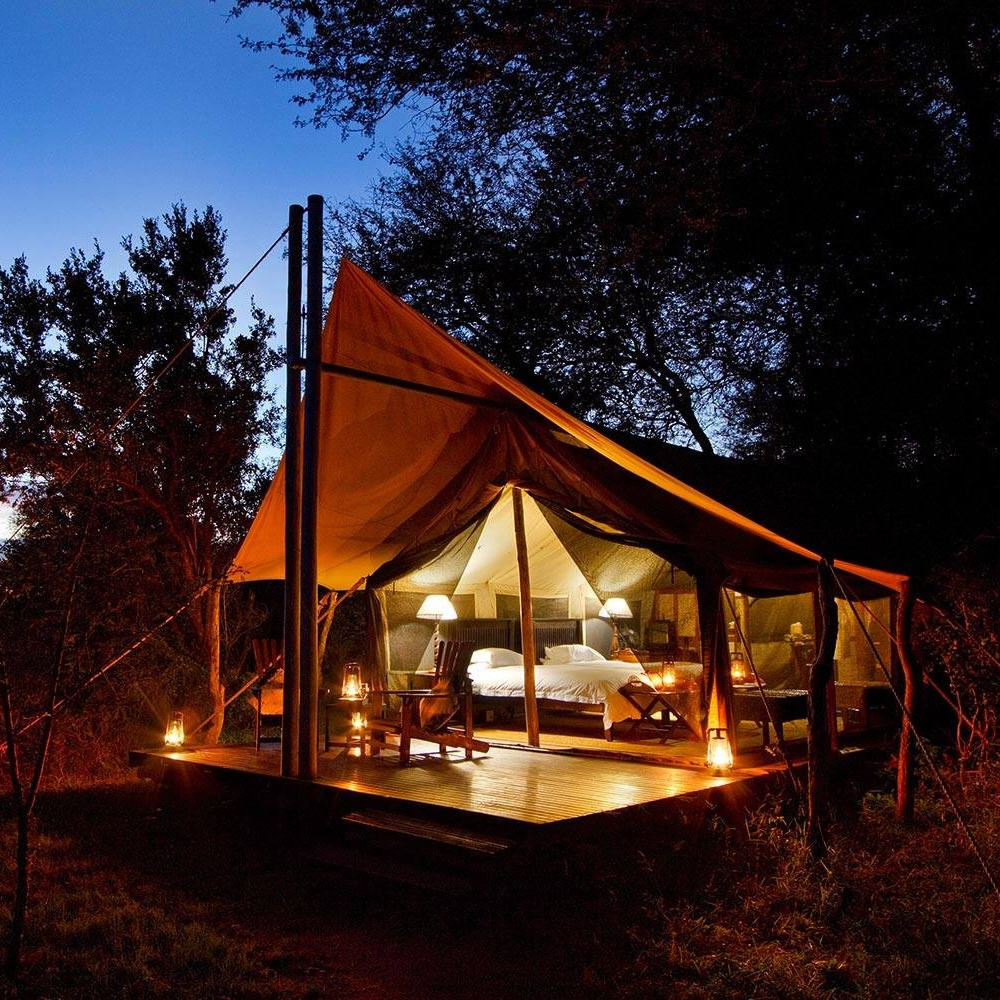 luxury outdoor african waterproof glamping hotel safari tents for sale