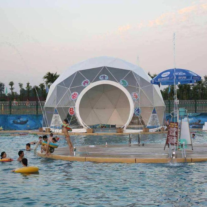 large transparent roof event trade show circus dome tents for sale