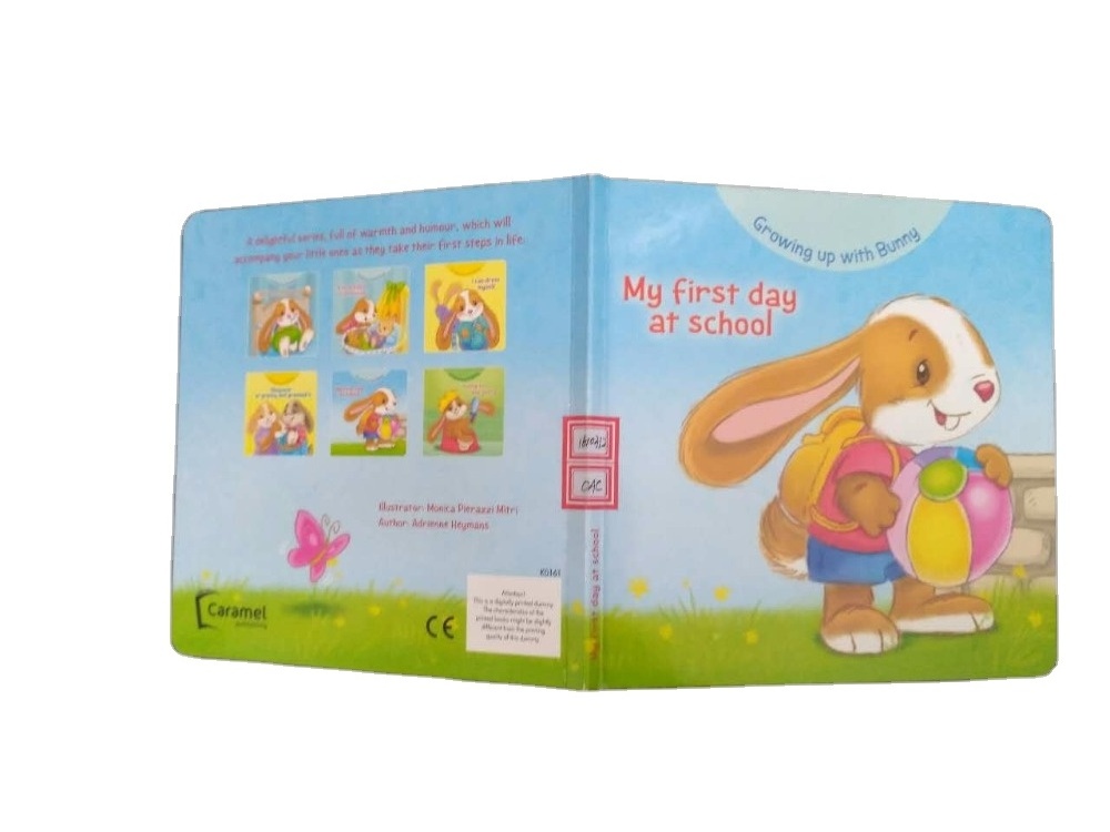 Children Book Printing 4 Color Offset Printing Factory Saddle Stitch Sticker Children Custom Coloring Book