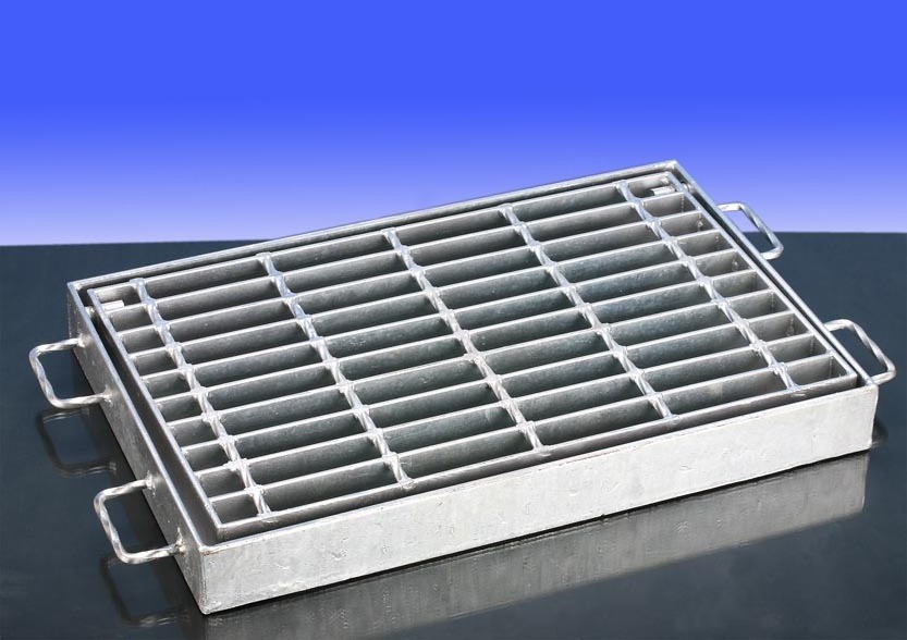 Hot dip galvanized sidewalk drain grate, catwalk,steel grating panel