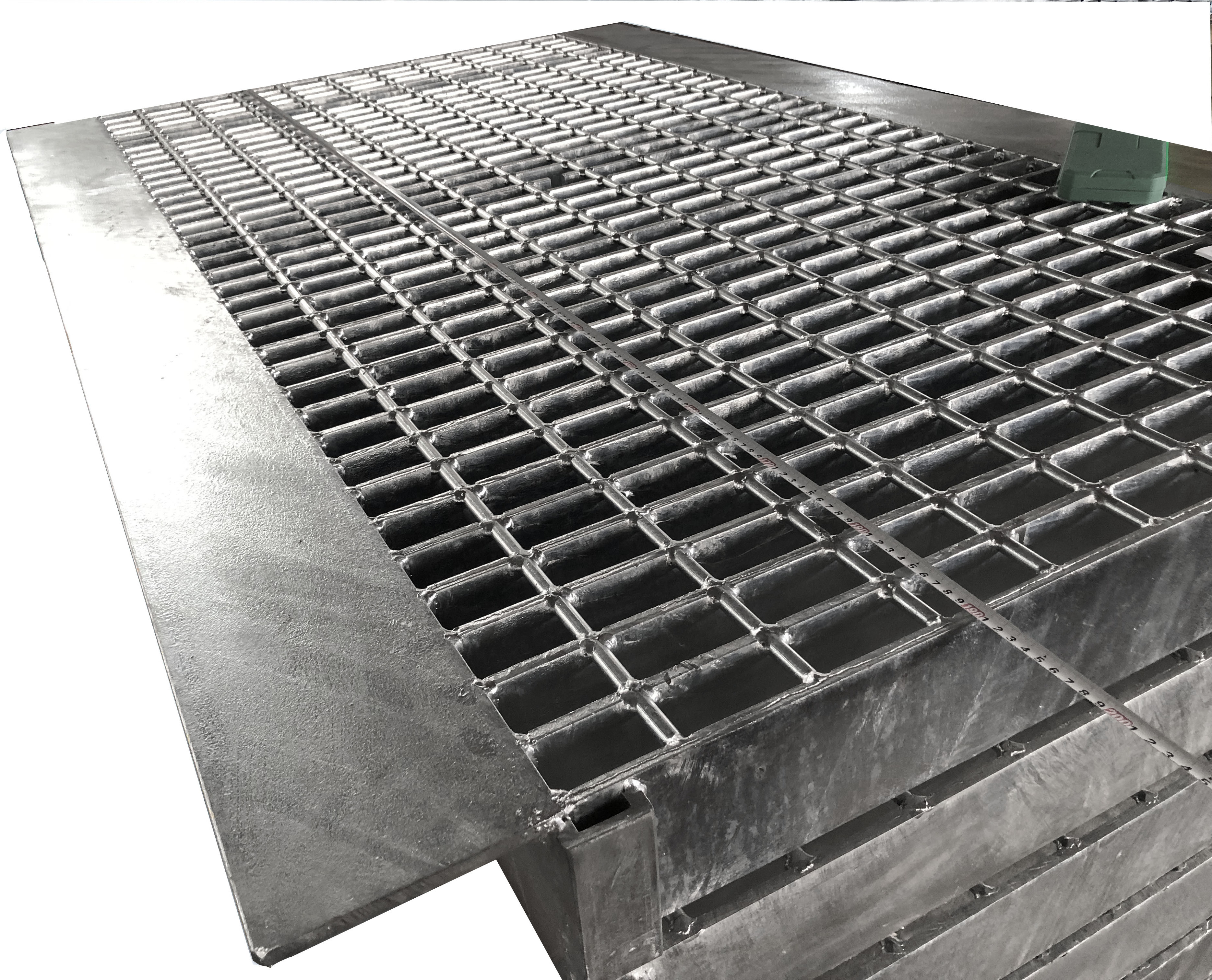 Load 1200 Tons Pressure Locked Grating Heavy Duty Steel Grating / Floor Grates