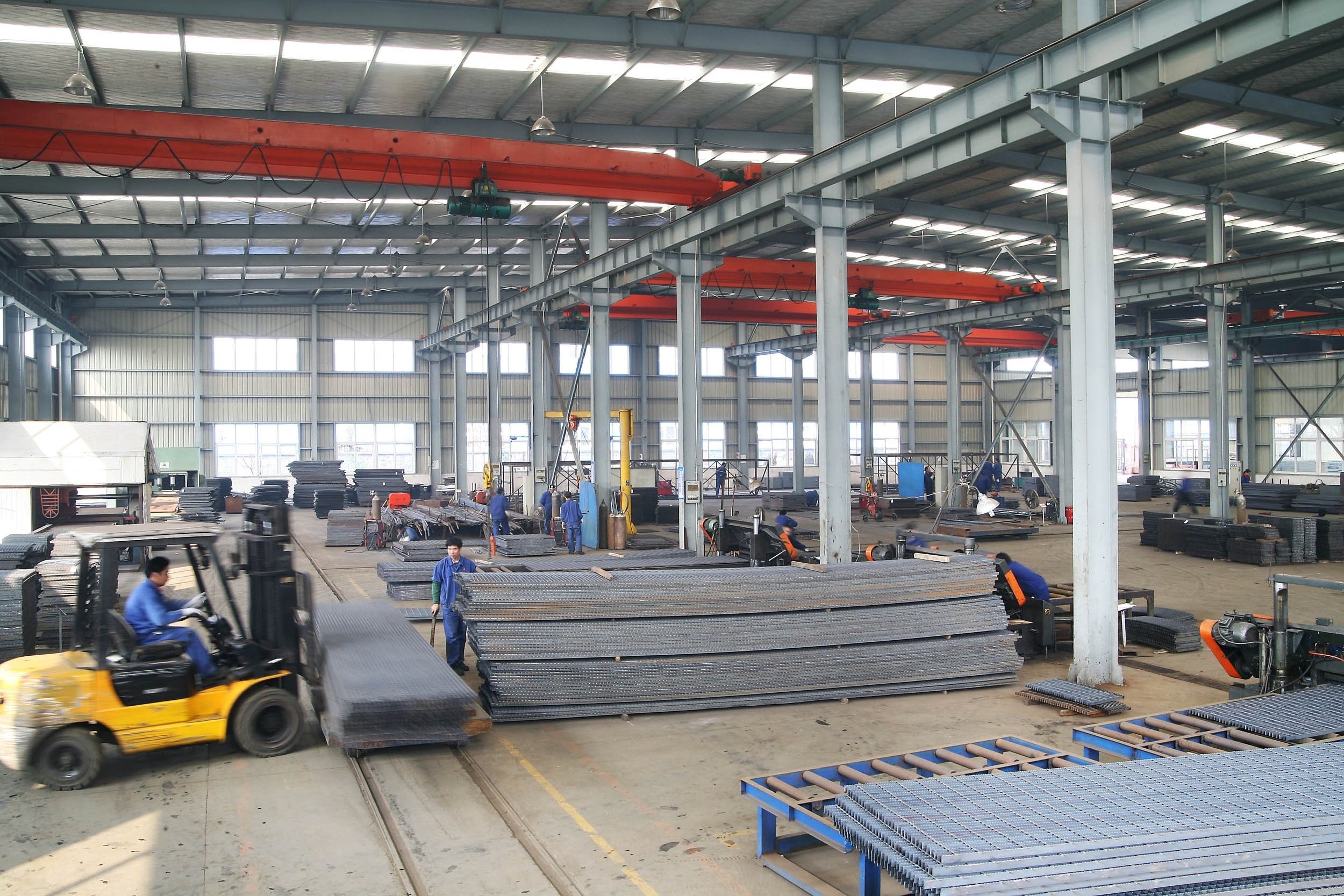 Steel structure Material Hot DIP Galvanized Steel Grating Bar Grating for Platform and Mezzanine Grating