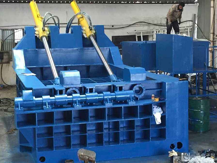 Automatic horizontal sheet baling press Recycling metal chip Compactor scrap metal Briquetting machine metal shear baler press