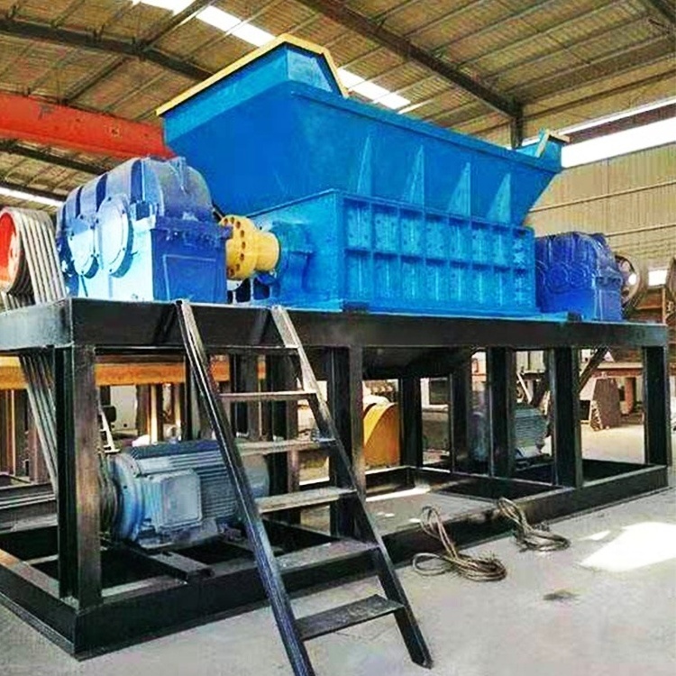 Recycling industrial iron steel car aluminum Shredding mini small Shredder double shaft shredder scrap metal Shredder for sale