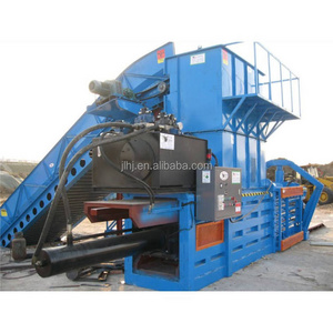 Automatic Hydraulic Horizontal Baler Plastic Bottles Baler  Cardboard Baling Press Machine