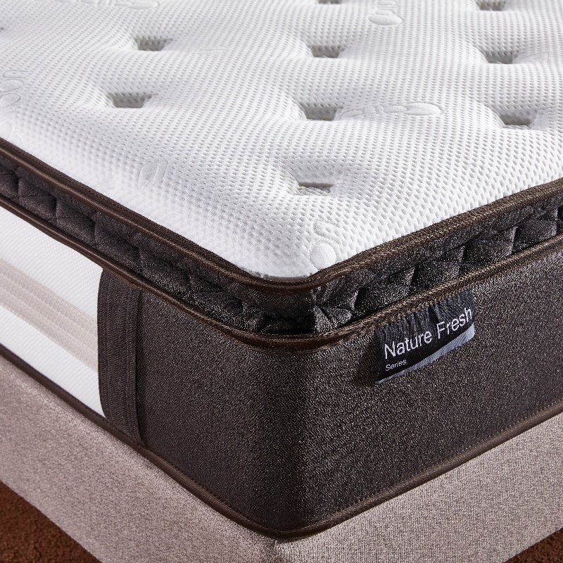 breathable massage pocket spring mattress king size high density convoluted foam