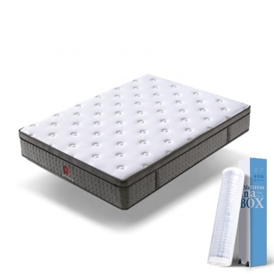 Supplier Wholesale Hypo-allergenic Cheap Mattress Compressible Pocket Spring Mattress