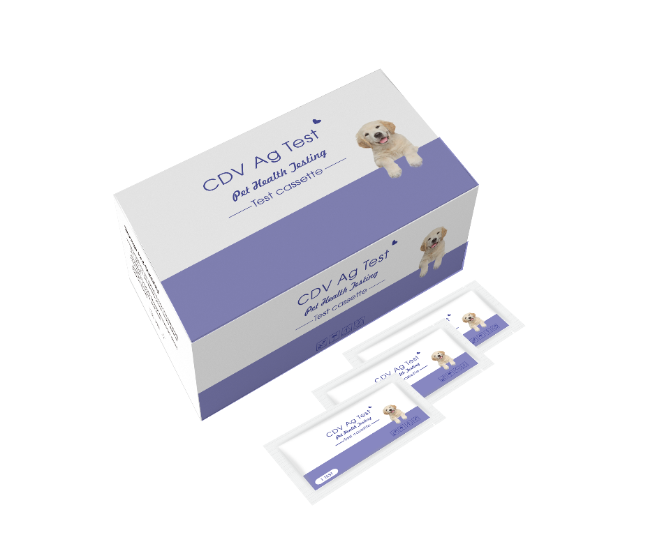 Manufacturer Customized Canine Distemper virus Test Kit CDV Test for doggy pets test cassette