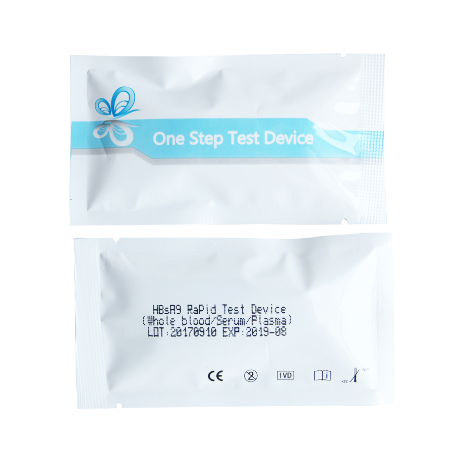 Infectious Malaria/HCV/HBsAg/Syphilis/HP/HIV/HBV Rapid Diagnostic Blood Test Kit Hepatitis B Surface Antigen Test Strip