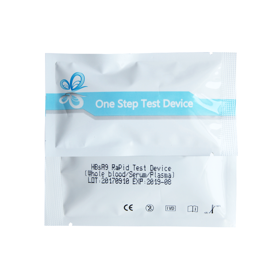 Infectious Malaria/HCV/HBsAg/Syphilis/HP/HIV/HBV Rapid Diagnostic Blood Test Kit Hepatitis B Surface Antigen Test Strip