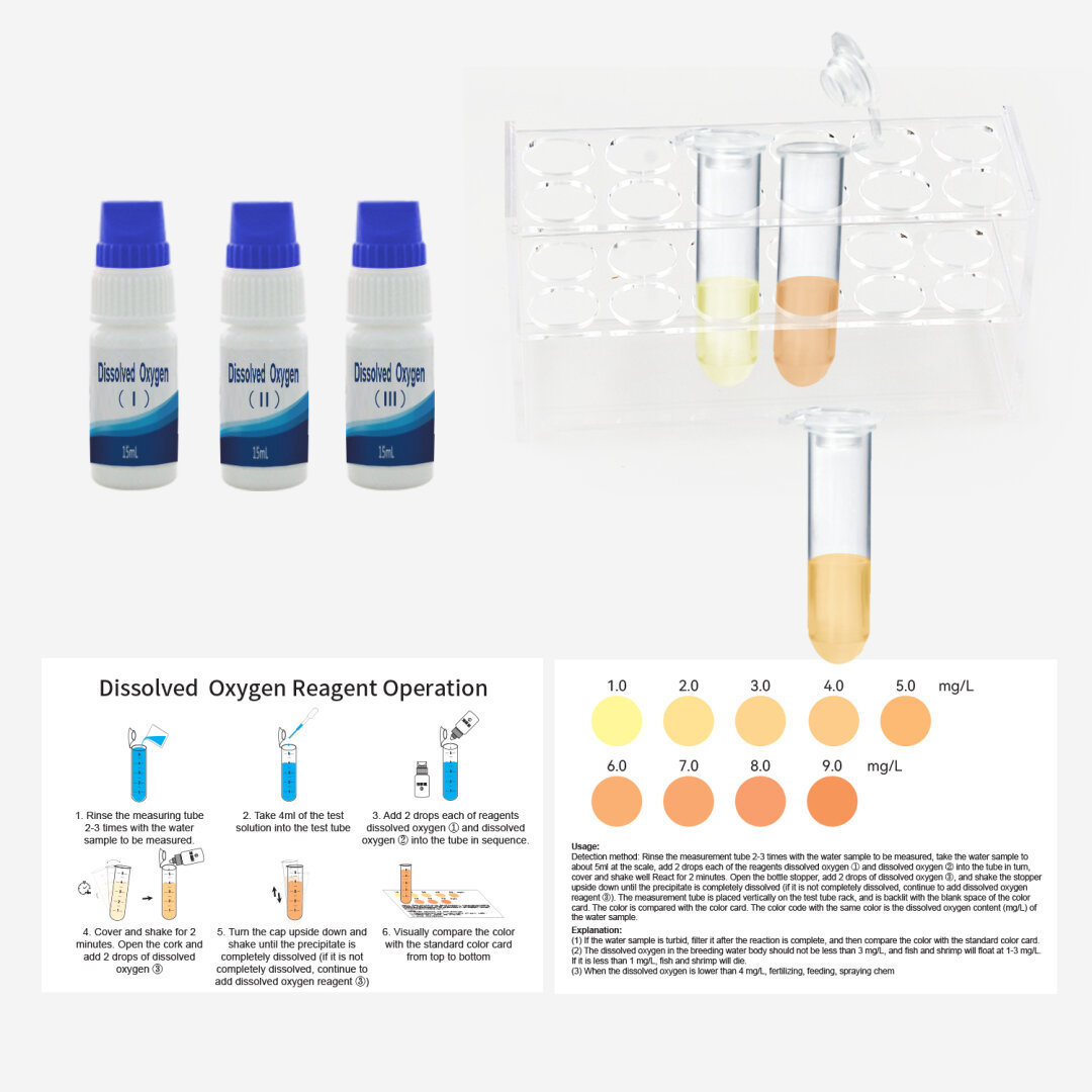 Manufacturer 20 yrs experience DO (Dissolved Oxygen) Testing Reagent Kit - Accurate Water Quality Analysis Solution