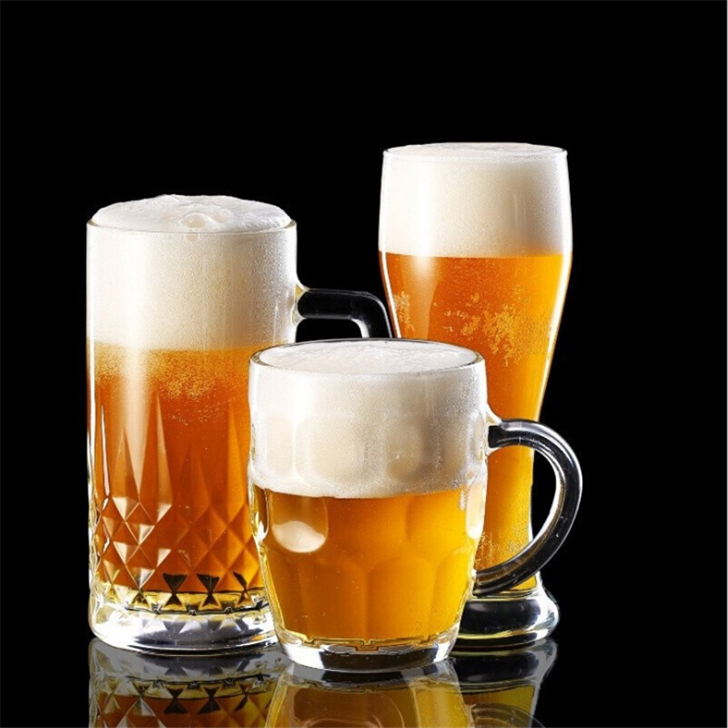 2023 Eco-Friendly transparent beer stein german beer mug stein custom beer stein 24 oz