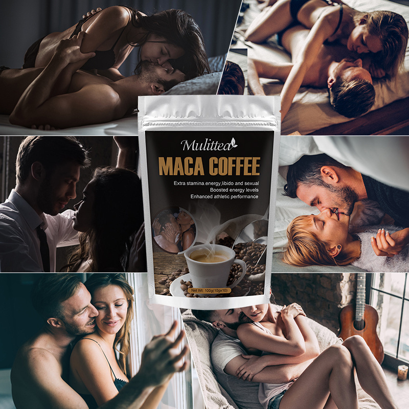 Private Label OEM 100g maca coffee  black maca root coffee  energy powder Maca Coffee