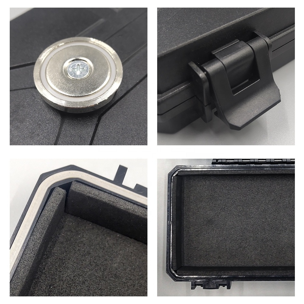 2024 Hot Selling Magnet waterproof safety storage box Abs plastic outdoor shell hard plastic