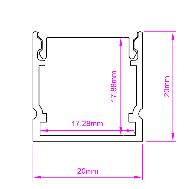 Hot Sale Polycarbonate Extrusion Acrylic Pmma Pc Led Lighting Strip Led Diffuser Cover