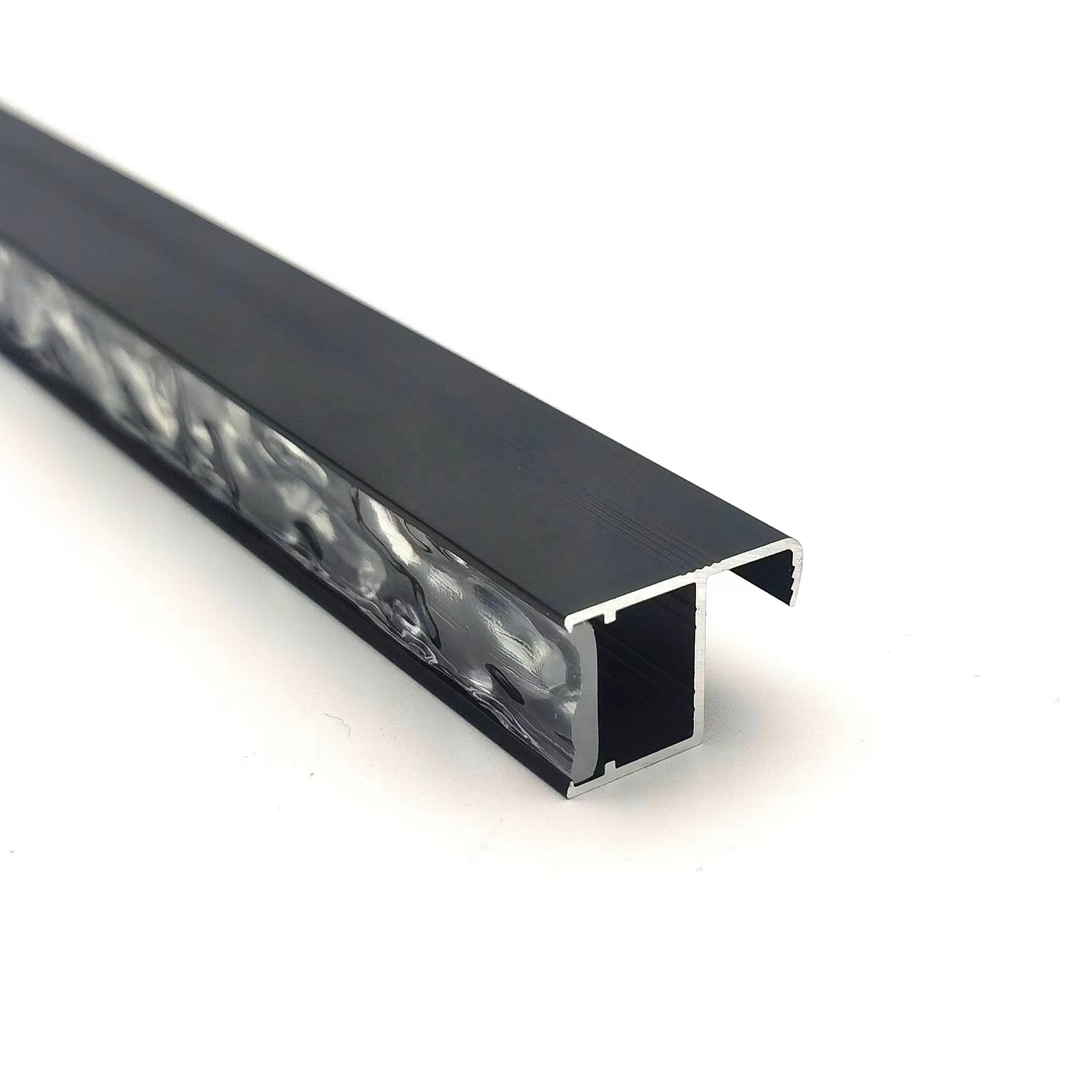 Made To Order Curve Extrusion Polycarbonate Troffer High Transparent Linear Led Cover//