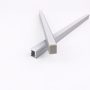 Can be customized led extrusion profiles PC frosted PMMA cover for LED aluminum bar