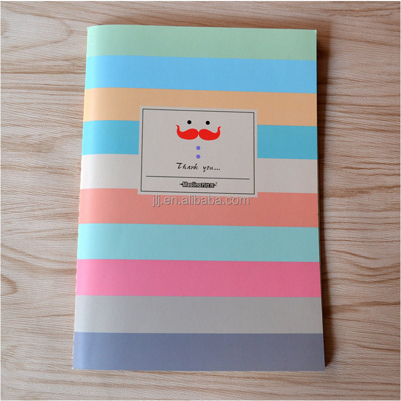 Wholesale custom diary notebook, school supplies cute stationery flower printing paper notebook