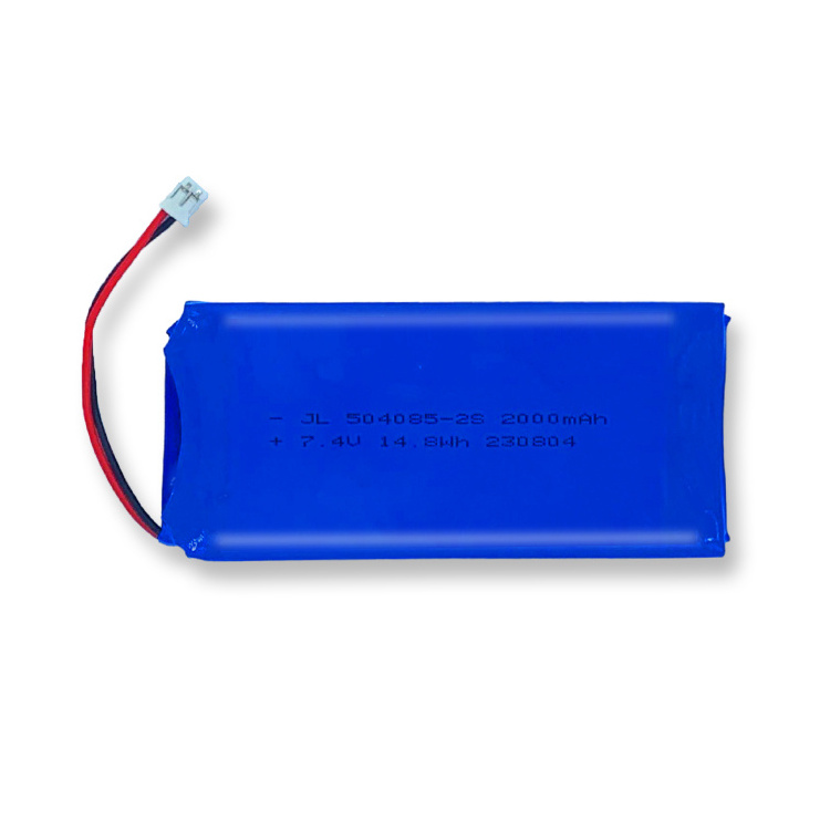 Rechargeable Lithium-ion Battery Pack Customizable 504085-2S 7.4V 2000mah Power Tools NCM Electric Toys 504085-2S Battery 7.4V