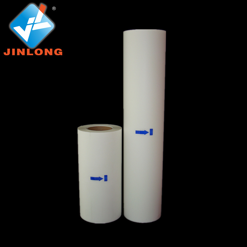 Hot Peel  PET Film Double Single Side 75 /100 Micron 30 33 60cm*100m DTF PET Film Roll For Transfer Heat Digital Printing