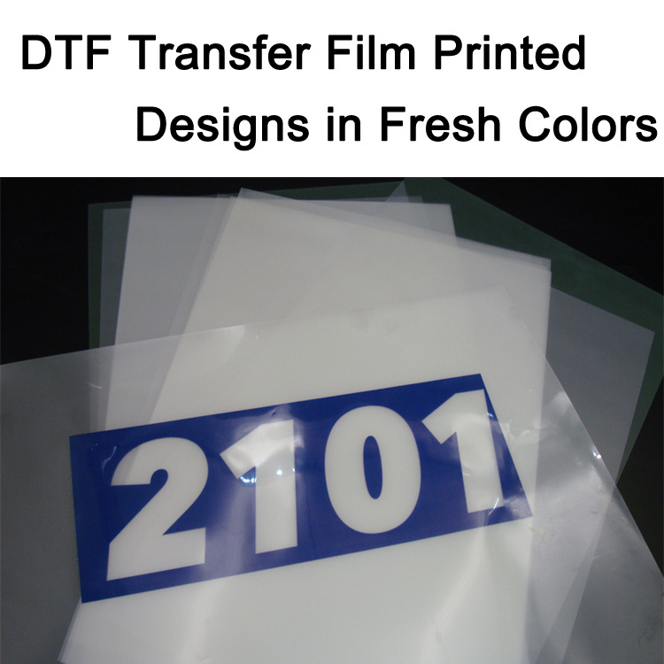 60cm dtf roll hot peel dtf film roll 60cm pet heat transfer film paper 75micron dtf printing film