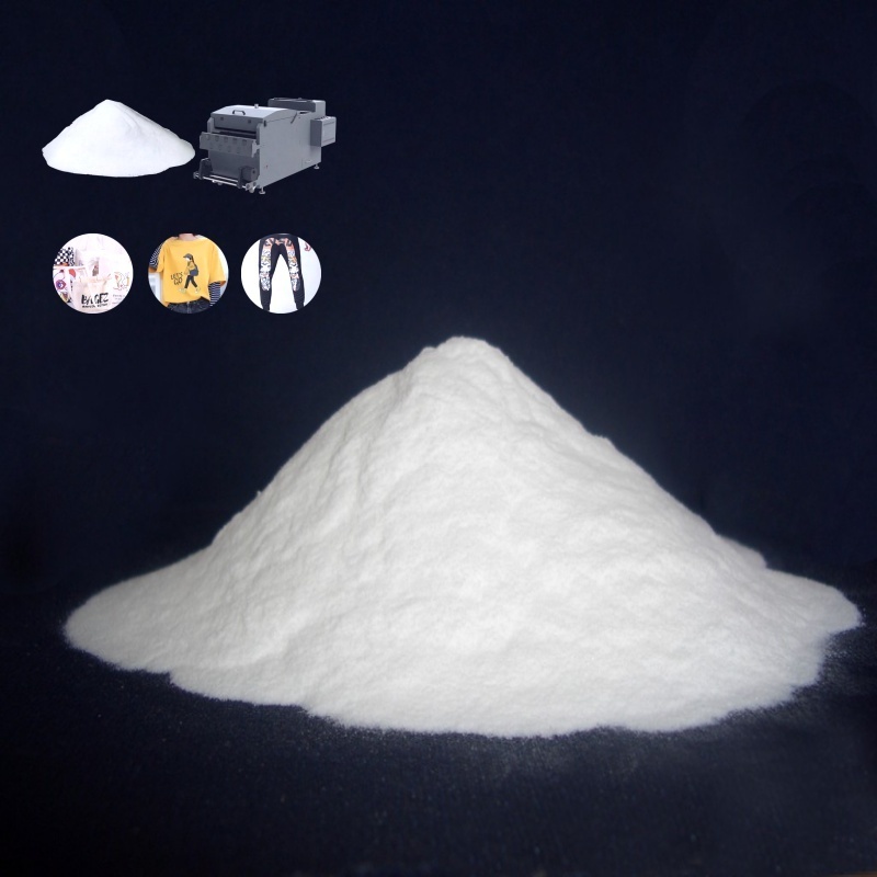 TPU DTF Transfer Powder DTF Powder Adhesive White Hot Melt Adhesive DTF Black Transfer Powder For Digital Printing