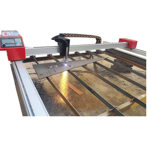 cnc plasma torch dual use two track cnc cutting machine for metal plate