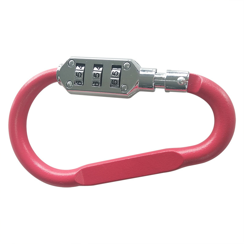 3 Digit Password Zinc Alloy Outdoor Climbing Combination Password lock