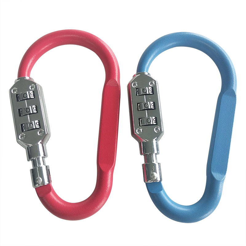 3 Digit Password Zinc Alloy Outdoor Climbing Combination Password lock