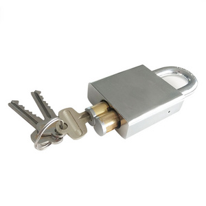 Custom Padlocks IC Removable Core USA Brass Padlock