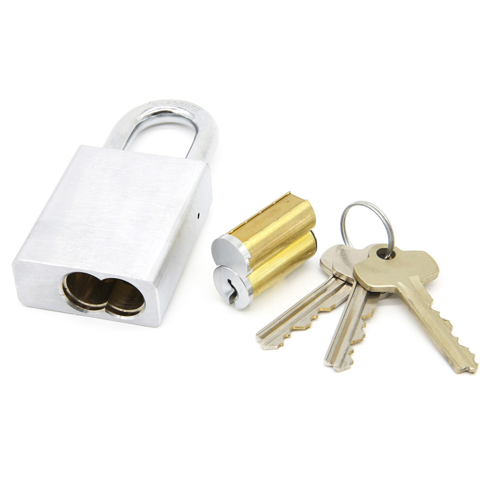 Custom Padlocks IC Removable Core USA Brass Padlock