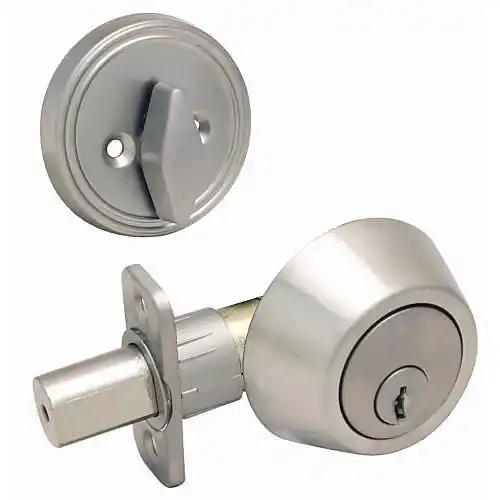 High Security ANSI Grade 3 Door lock Satin Stainless Steel Deadbolt door Lock Set