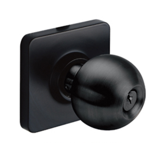 Factory high security American Standard Black Custom Color Stainless Door Lock Knob deadbolt